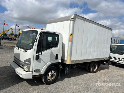 2012 Isuzu NPR 4x2 Van Truck