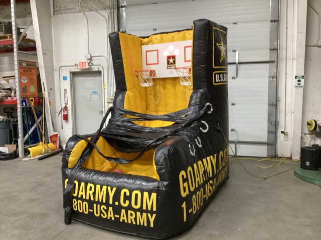 Inflatable Images Inflatable Basketball Toss Game