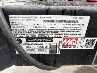 2024 Multiquip Off-Road Water Trailer