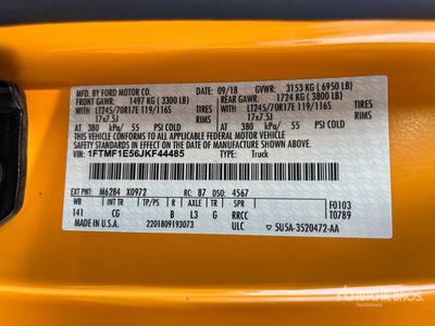 2018 Ford F-150 XL 4x2 Pickup