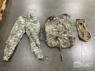 (33) Hydration Carriers, (24) Pairs of Wet Weather Trousers & (15) Rucksacks