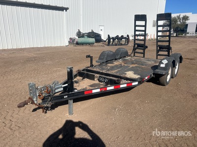 2013 MMDI 10 ft T/A Equipment Trailer
