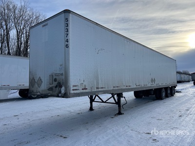 2006 Manac 53 ft x 102 in Tri/A Przyczepa furgon