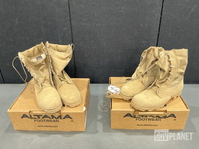 (34) Pairs of Altama Combat Boots