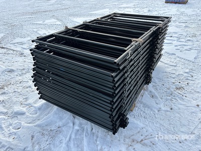Quantity of (24) 2026 BYT 4 ft x 7 ft Ranch Frame Livestock Gate (Unused)