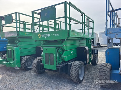 2016 Genie GS-5390 4x4 Dual Fuel Scissor Lift