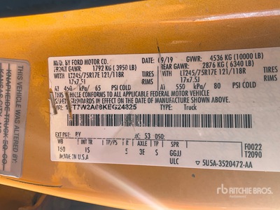 2019 Ford F-250 XL 4x2 Crew Cab Pickup