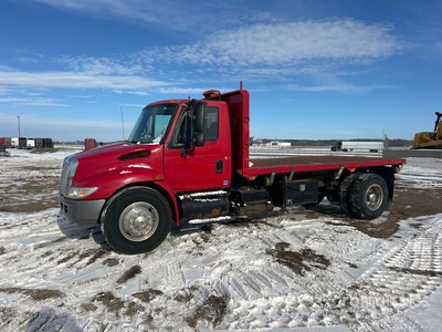 2006 International 4300 4x2 Flatbed Dump Truck