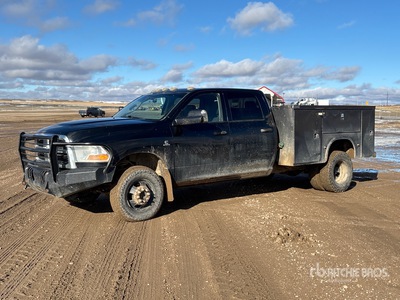 2011 Dodge Ram 3500 4x4 Crew Cab شاحنة متعددة الاغراض