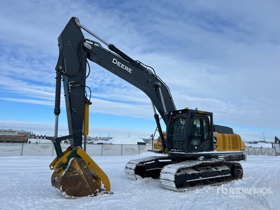 2022 John Deere 350P Kettenbagger