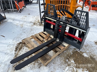 2026 Handy HF2T Hydraulic Adjusting Skid Steer Forks (Unused)