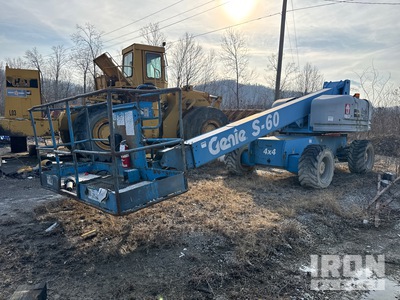 GENIE S60 4WD Diesel Telescopic Boom Lift