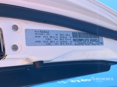 2017 Ram 5500 4x4 Service Truck