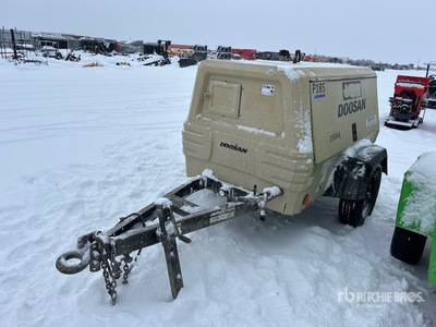 2015 Doosan P185WJD-FX-T4I Mobile Air Compressor