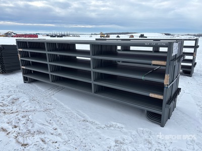 Quantity of (18) BYT 16 ft x 5 ft Steel Magnum Ranch Livestock Gate (Unused)