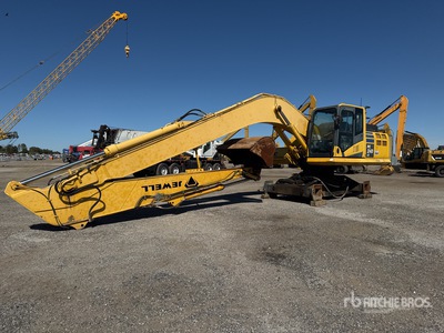 2017 Komatsu PC240LC-11 Long Reach Amphibious Excavadora de Cadenas