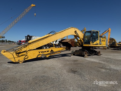 2017 Komatsu PC240-LC-11 Long Reach Amphibious Tracked Excavator