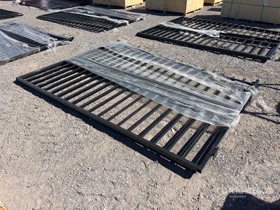 2026 SKLP SK-HLM20 20 ft x 7 ft Wrought Iron Bi-Parting Cancello (Unused)