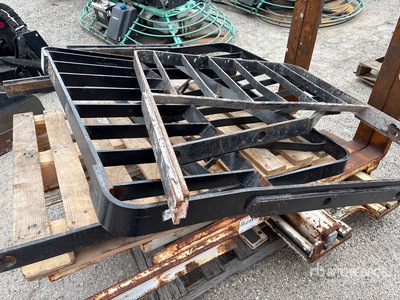 Quantity of (4) 37 in Forklift Load Backrest