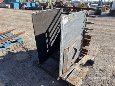 37 in Forklift Carton Clamp ملحقات شاحنة الرفع المتنوعة - Fits Loron 111628