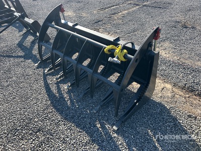 All-Star 72 in Skid Steer Root Rake (Unused)