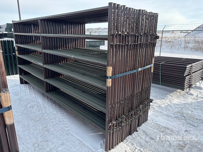 Quantity of (21) 12 ft Alley Viehzuchtgremium