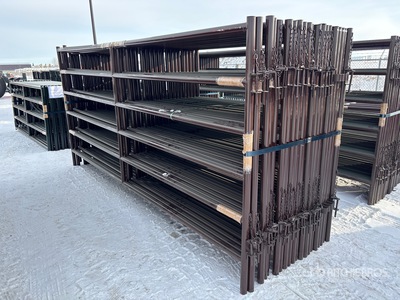 Quantity of (21) 12 ft Alley Viehzuchtgremium