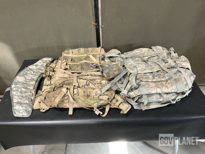 (48) Large Field Packs & (33) Molded Waist Belts
