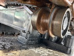 Undercarriage with Left Carrier Rollers