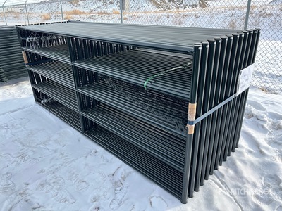 Quantity of (24) 9 ft 6 in x 4 ft Ranch Puerta de ganado