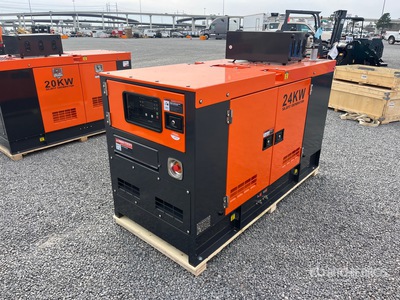 World Class 24KW Skid-Mounted Generator Set (Unused)