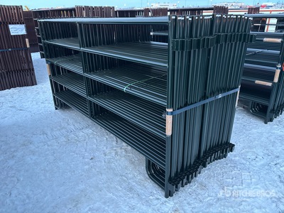 Quantity of (24) 9 ft 6 in Livestock Panel (Unused)