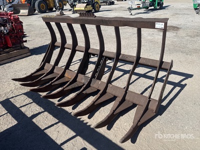 107 in Skeleton Wheel loader Rake Divers - Accessoires pour chargeuse sur roues