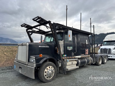 2017 Western Star 4900 6x4 Sleeper Camion transporteur de Voitures (Inoperable)