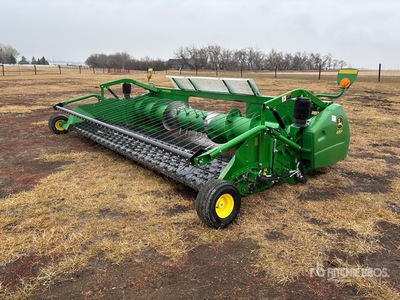 2017 John Deere 615P 15 ft maaikop aanhanger