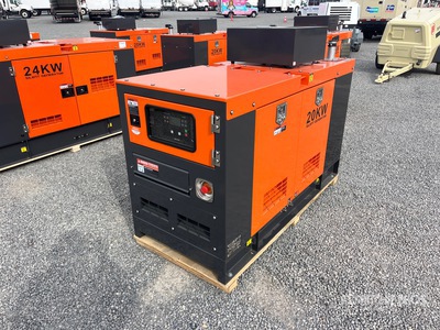 World Class 20KW Skid-Mounted Generator Set (Unused)