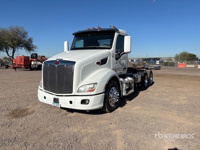 2019 Peterbilt 579 6x4 T/A Day Cab Truck Tractor