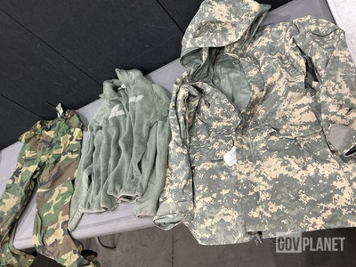 (4) Cold Weather Parkas, (14) Cold Weather Jackets & Assorted Items
