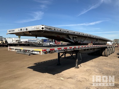 2004 Reinke 53 ft Quad/A Flatbed Trailer (Inoperable)