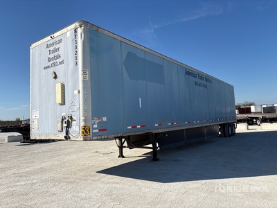 2009 Wabash ST532213 53 ft x 102 in T/A Van Trailer
