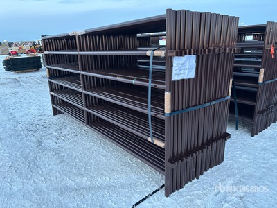 Quantity of (21) 12 ft Livestock Panel (Unused)