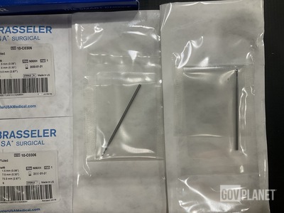 (299) Brasseler 10-C0306 Cylinder Carbide Fluted Standard Burs