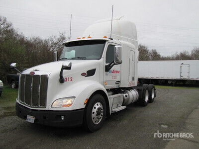 2017 Peterbilt 579 Cabeza Tractora Cabina Dormitorio