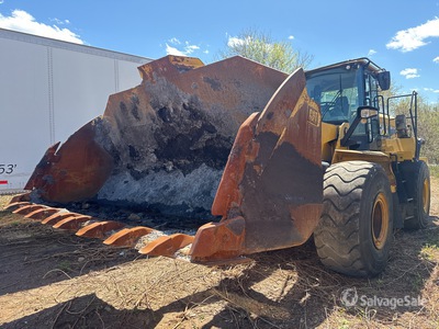 2015 Cat 972M Wheel Loader (Inoperable)