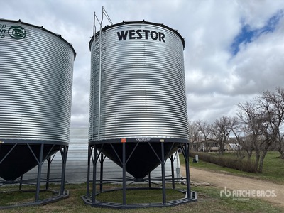 Westor +/- 4700 bu 5 Ring Hopper Grain Bin