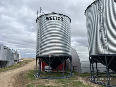 Westor +/- 4700 bu 5 Ring Hopper Grain Bin