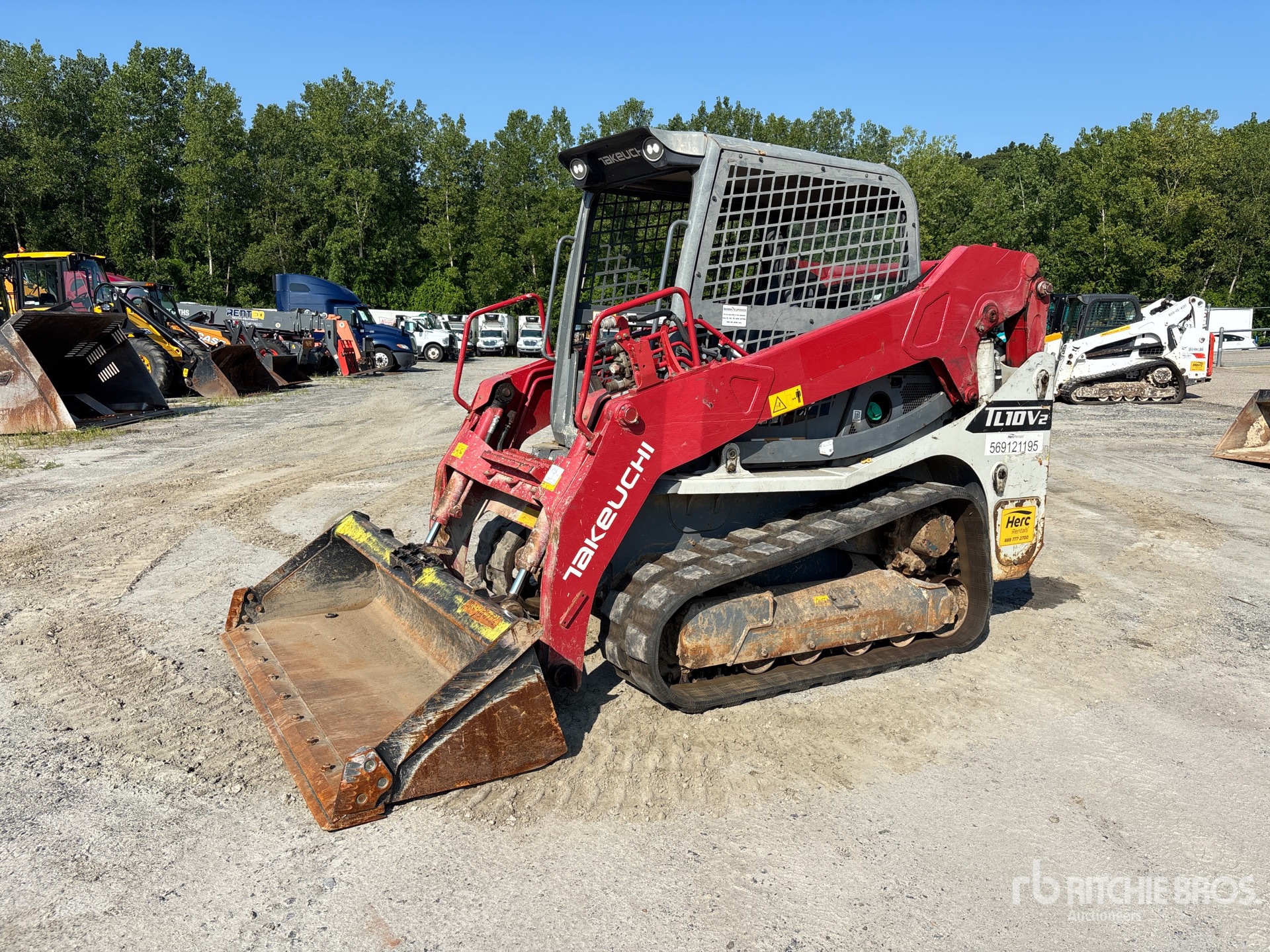 2019 Takeuchi TL10V2 Two-Speed Compact Track Loader