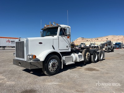 2002 Peterbuilt 378 8x4 Cabina per trattore stradale 3 assi