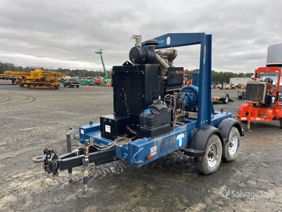 2025 Gorman-Rupp PA8E60-4045H FT4 Trailer-Mounted مضخة مياه (Inoperable)