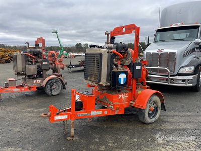 2021 Godwin CD150S Trailer-Mounted مضخة مياه (Inoperable)